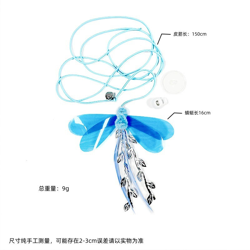 Adjustable Hanging Cat Toy with Elastic Band