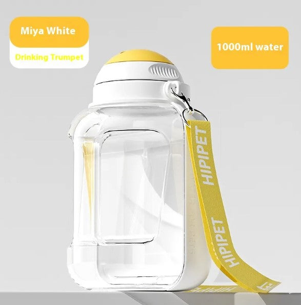 Potable pet water bottle