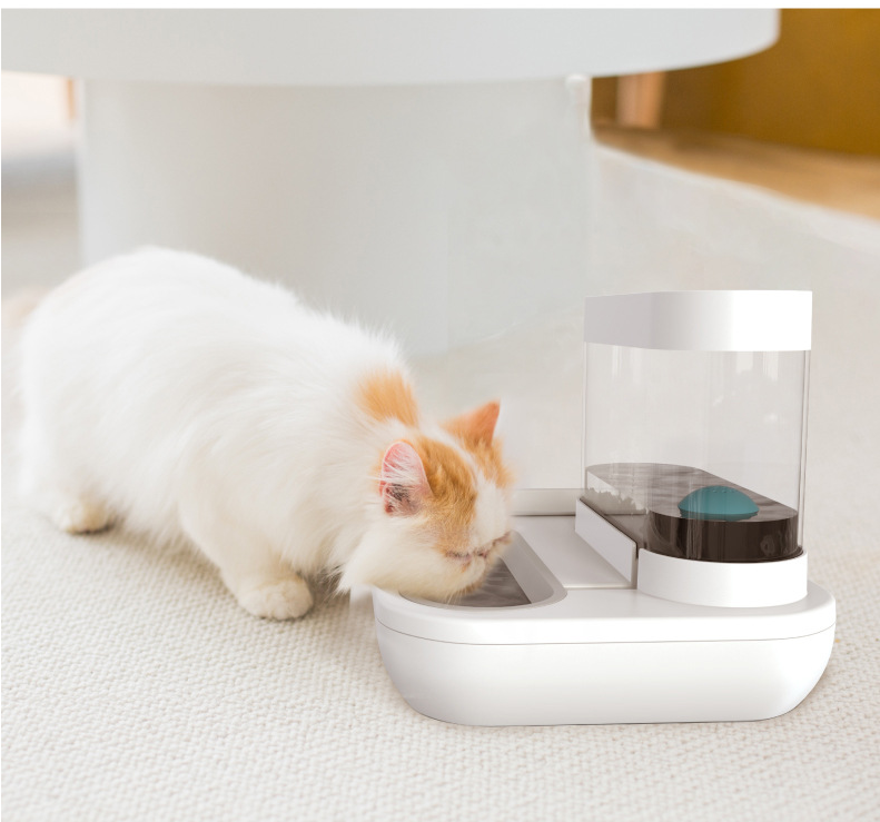 1.5L Automatic Pet Water Fountain & Feeder