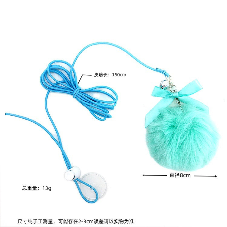 Adjustable Hanging Cat Toy with Elastic Band