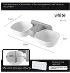 Wall-Mounted Cat Bowl Rack