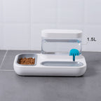 1.5L Automatic Pet Water Fountain & Feeder