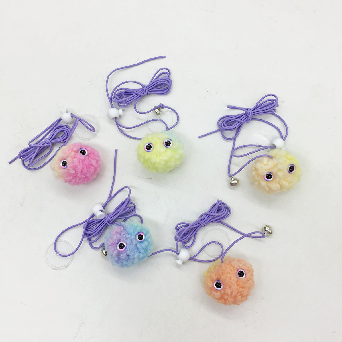 Adjustable Hanging Cat Toy with Elastic Band