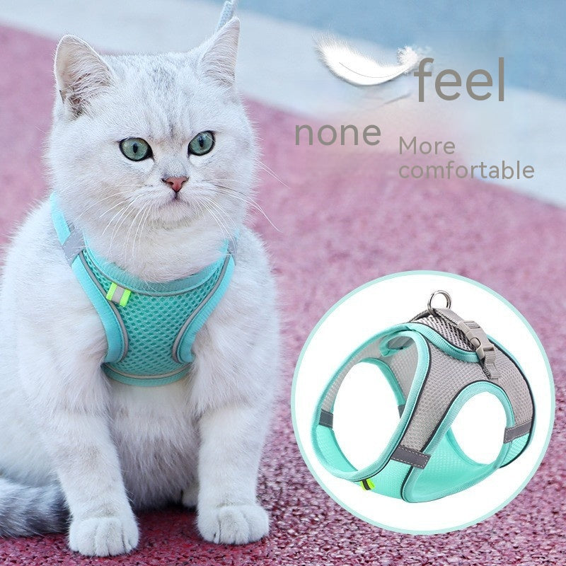Cat Harness with Leash – Vest Style for Outdoor Adventures