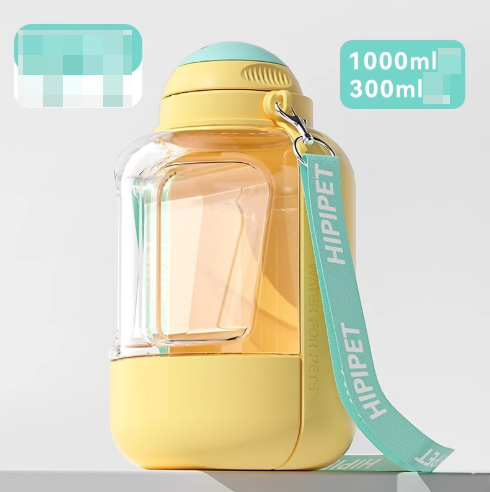 Potable pet water bottle