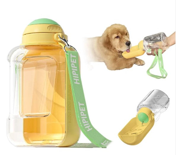 Potable pet water bottle