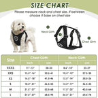 size guide for the massage pet car seat belt