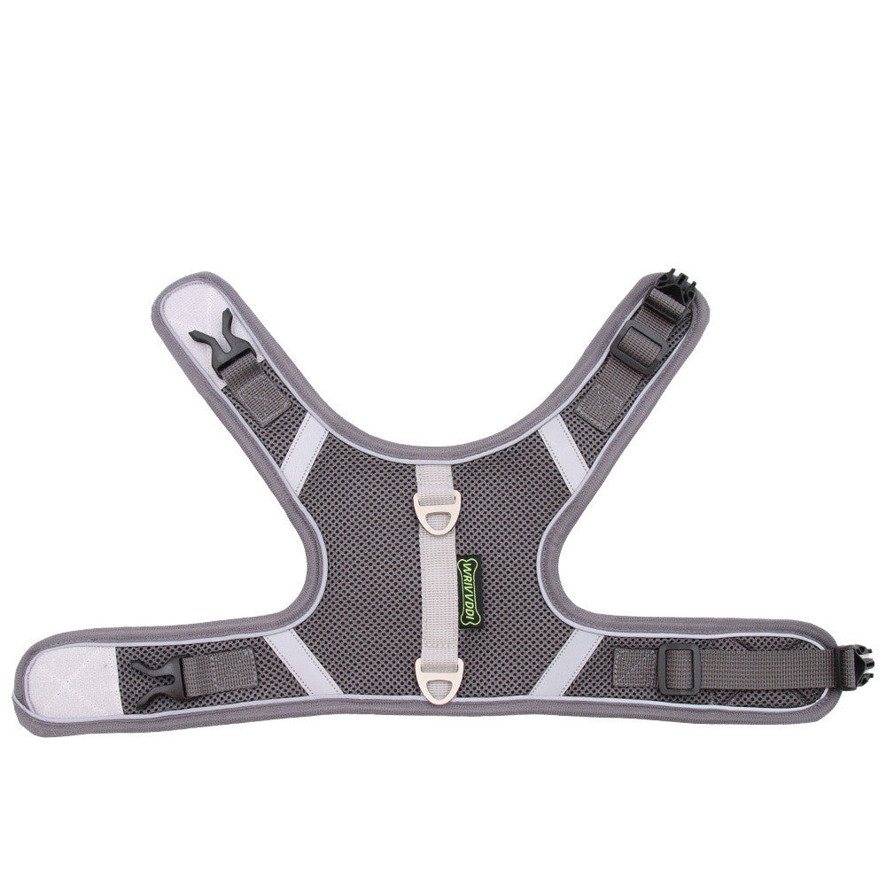 reflective mesh dog harness
