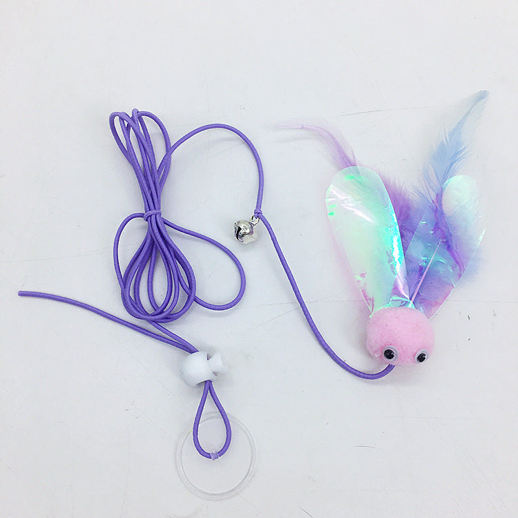 Adjustable Hanging Cat Toy with Elastic Band