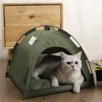 Portable Pet Tent with  Cooling Mat – Cozy Indoor & Outdoor Bed for Dogs & Cats