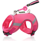 Reflective Mesh Dog Harness – Breathable Polyester Chest Strap for Dogs