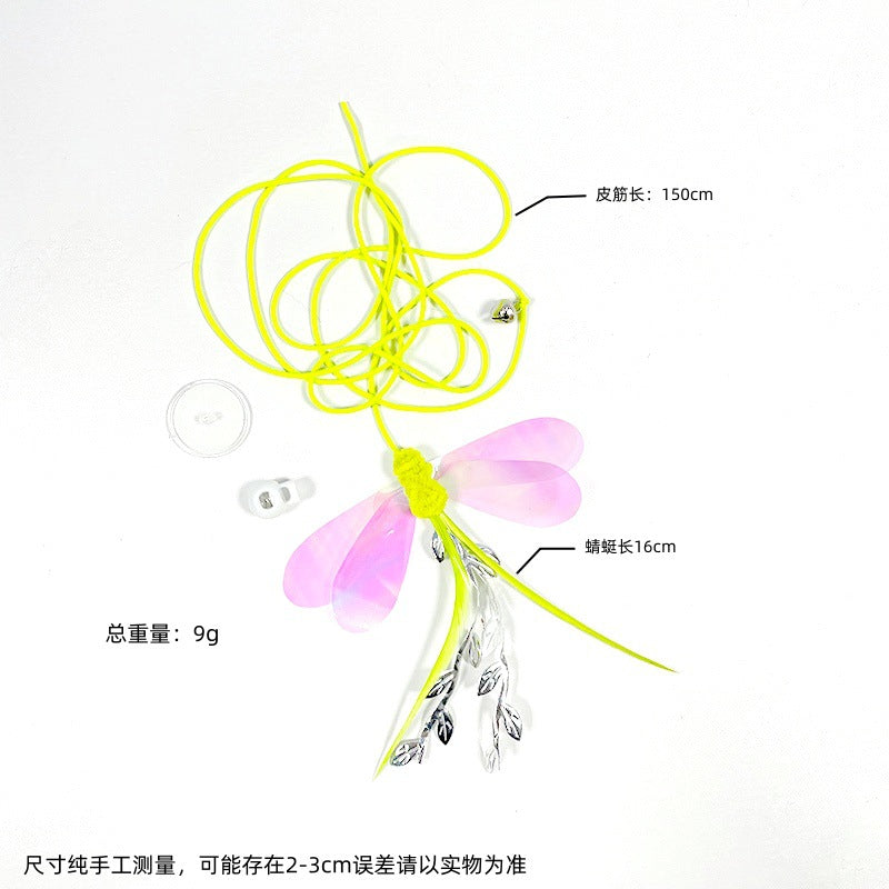 Adjustable Hanging Cat Toy with Elastic Band