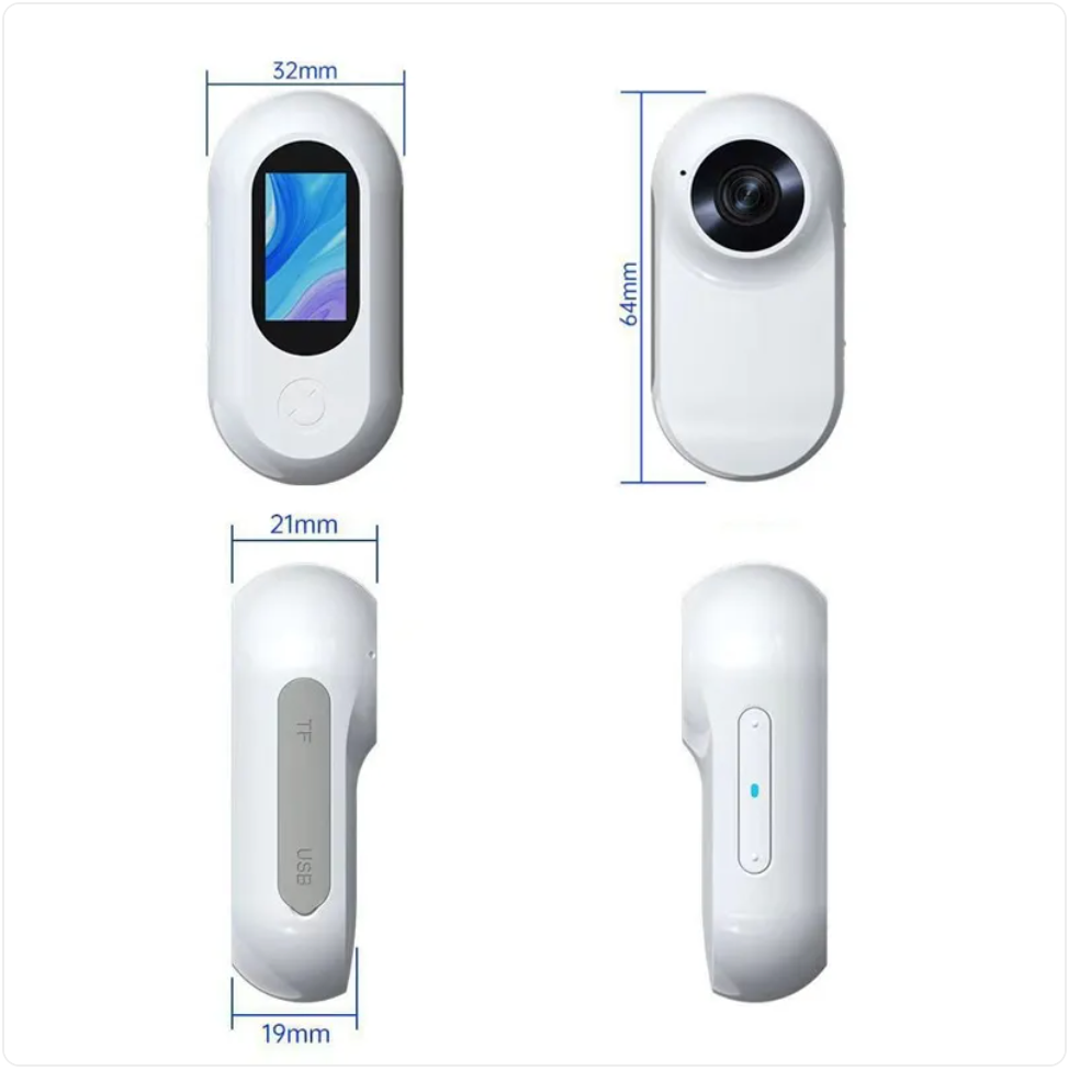 Pet Collar Camera – Compact Action Cam for Pets