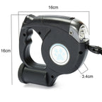 retractable dog leash with flashlight dimensions