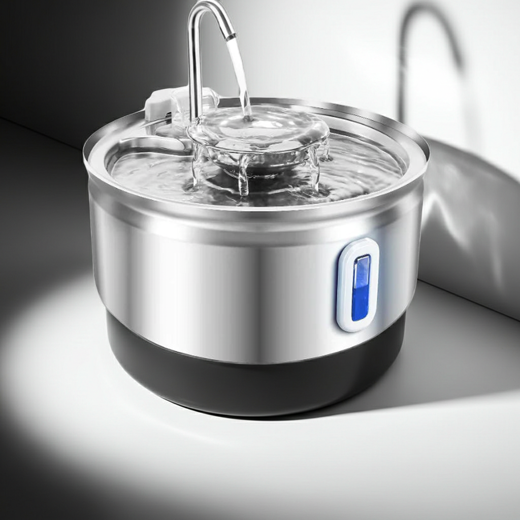 Smart Pet Water Fountain 3.2L - Automatic Faucet Dispenser for Dogs & Cats